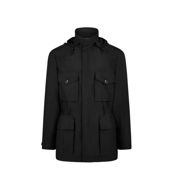 WASHED SILK POPLIN FIELD JACKET online